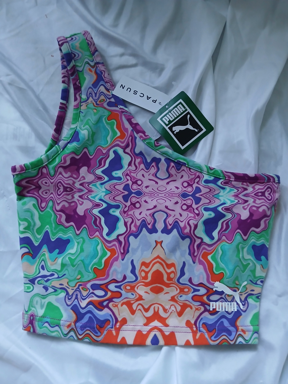 PUMA nwt Hypnotize Asymmetrical Womens Blue, Green, Orange, Purple Casual